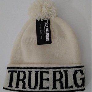 True Religion Monogram Beanie True Religion Accessories True
